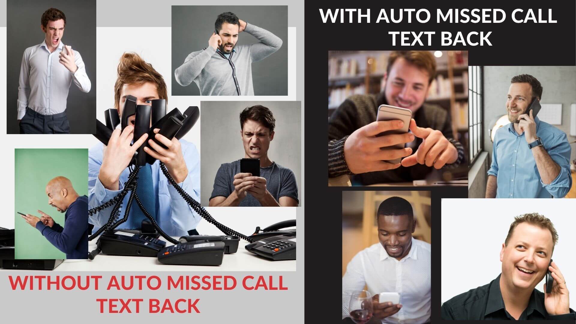 auto missed call text back software