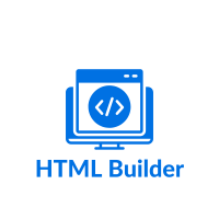 HTML builder logo