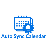 auto sync calendar logo